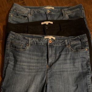 Three pairs of Celebrity Pink Jeans